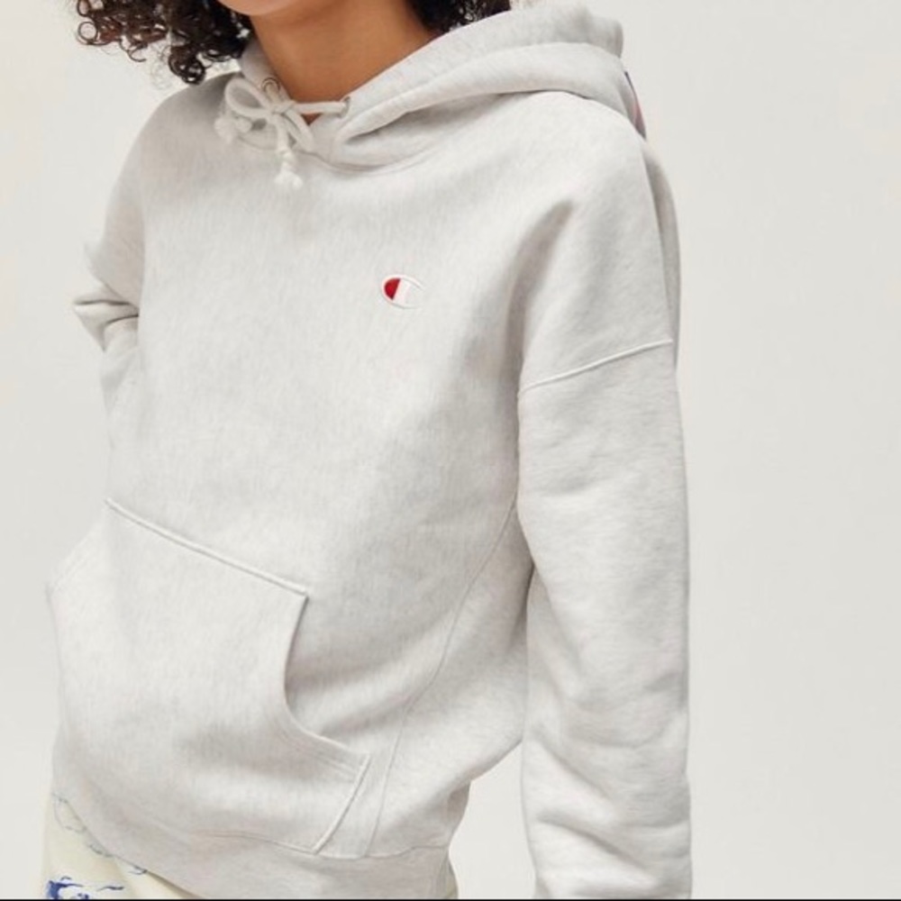 Champion UO Exclusive Hood Logo Sweatshirt